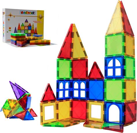 Magblock Magnetic Blocks Magnetic Tiles For Kids 3d