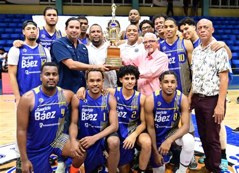 Club Mauricio Báez logra corona Clásico Basket Boyón Domínguez