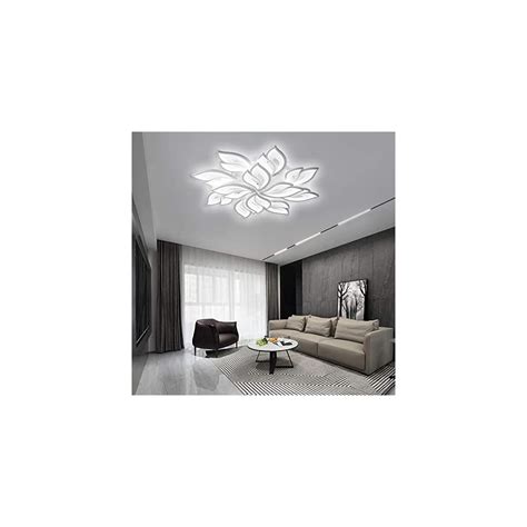 Becailyer Modern Led Ceiling Light Dimmable Leaf Ubuy India