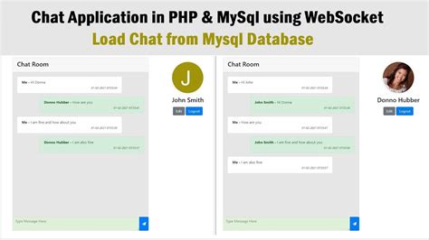 Chat Application In Php Mysql Using Websocket Load Chat From Mysql