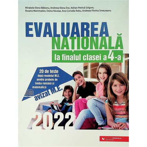 Evaluarea Nationala La Finalul Clasei A Iv A