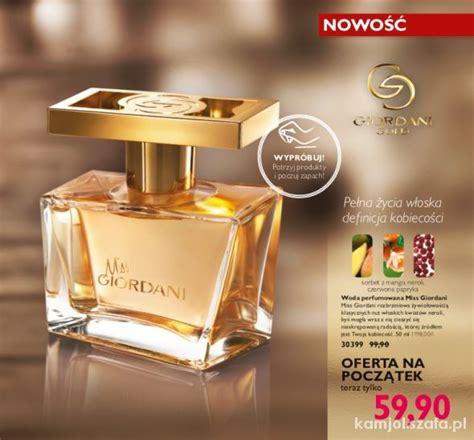 Woda perfumowana MISS GIORDANI NOWOŚC Oriflame w Perfumy Szafa pl