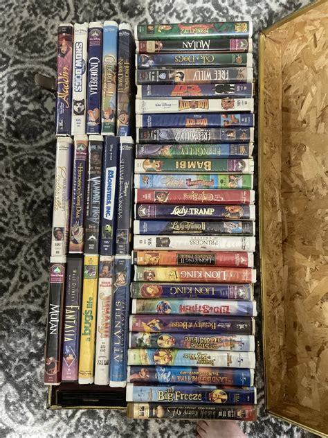 My Walt Disney Pictures Vhs Dvd Collection Part 2 40 Off