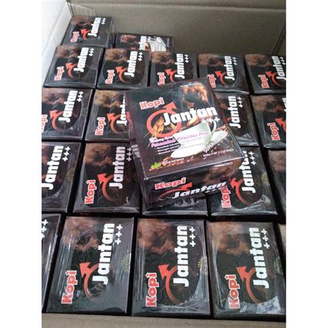 Jual MINUMAN HERBAL KOPI JANTAN ORIGINAL Shopee Indonesia