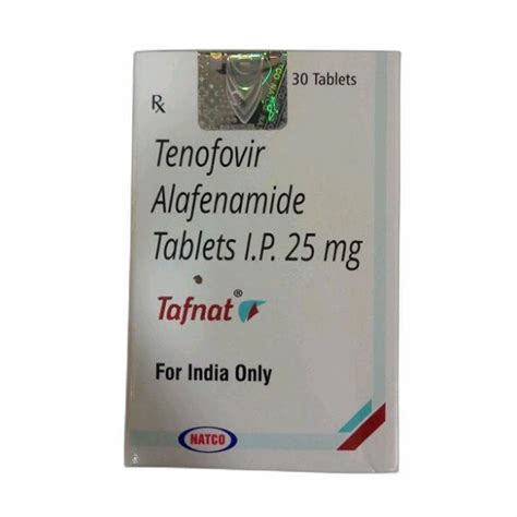 Tafnat Tenofovir Alafenamide Tablets Ip Mg At Rs Bottle In