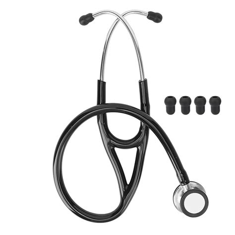 2024 Fetal Stethoscope Dual Head Stainless Steel Floating Frequency Conversion Diaphragm Clear