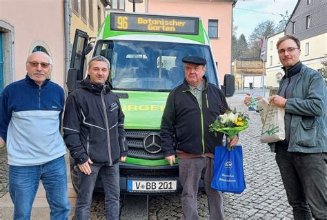 Bürgerbusflotte durchgestartet 75 000 Fahrgäste sind im Vogtland