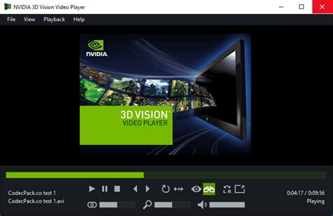 NVIDIA 3D Vision Video Player 2.50 | Free Download