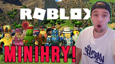 RANDOM ROBLOX MINIHRY HLEDÁME NOVÉ MINIHRY NA VIDEA A STREAMY merch