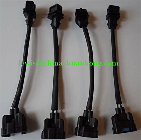 Pcs Inch Obd To Obd Fuel Injector Conversion Jumper Harness