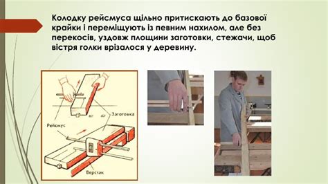 Презентація "Призначення та будова рейсмуса"