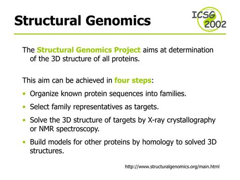 Ppt Structural Genomics Isgo And Structural Genomics Task Forces