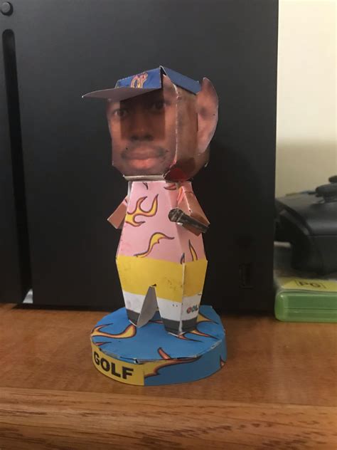 I Made A Custom Paper Craft Tyler The Creator R Papercraft