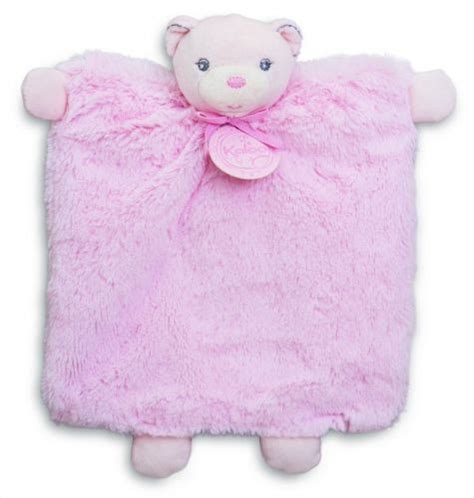 Kaloo Perle Doudou Marionnette Ours Rose 20 Cm