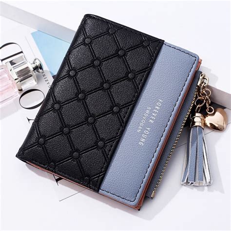 Sunshine Crackers Fashion Women Wallets Female Pu Leather Wallet Mini Ladies Purse Zipper