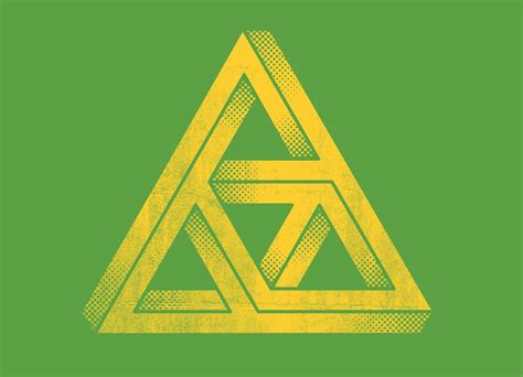 Penrose Triforce Threadless Artist Shop Triforce Zelda Tattoo Penrose