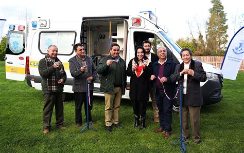 Gobierno Regional Del Maule Entrega Una Ambulancia A La Municipalidad