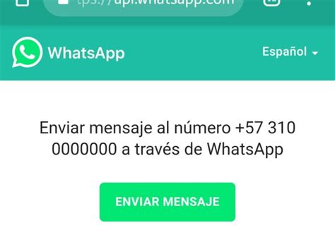 Escriba Por Whatsapp Sin Agregar El Contacto