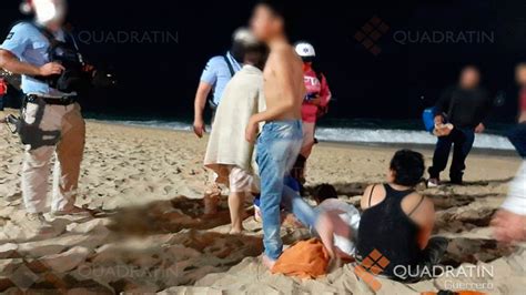 Muere Ahogado Turista Tras Salvar A Su Esposa E Hijo En Acapulco