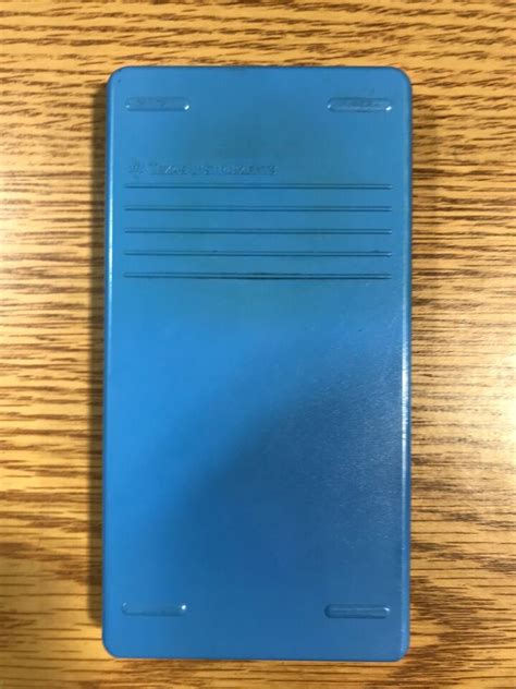 25xvintage Ti Texas Instruments Math Explorer Calculator Cover