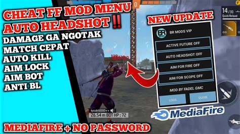 Cheat Ff Mod Menu Terbaru Auto Headshot Auto Kill No Fc No