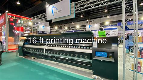 Indias Longest Flex Printing Machine 16 Ft 5Mtr ALLWIN PRINTER