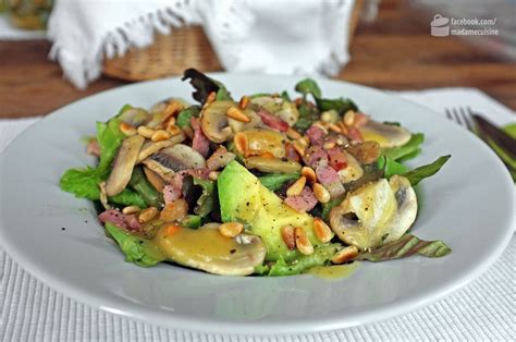 Salat Mit Lauwarmer Kartoffelvinaigrette Madame Cuisine