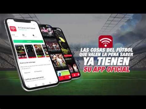 Promo ECDF Descarga el APP de EL CANAL DEL FÚTBOL YouTube