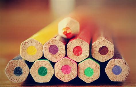 Wallpaper Colorful Wood Pencils Images For Desktop Section