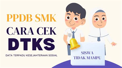 Cara Cek DTKS Siswa Dari Keluarga TIDAK MAMPU YouTube