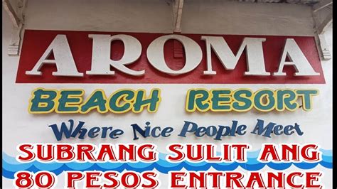 Aroma Beach Resortnaic Cavitesulit Sa Mga Naghahanap Ng Mura Youtube