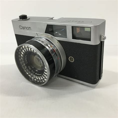 【やや傷や汚れあり】tei【現状渡し品】 Canon Canonet フィルムカメラ キヤノン キャノネット ※動作未確認 【94