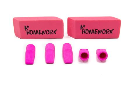 Wholesale Eraser Packs 5 Cap Erasers 2 Large Erasers Dollardays