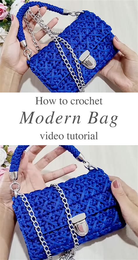 Modern Crochet Bag You Will Love Crochetbeja