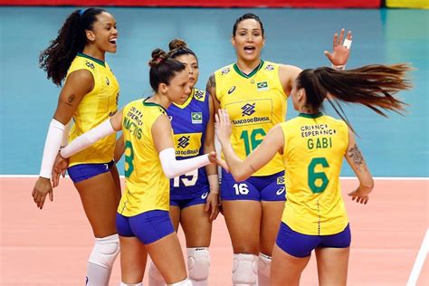 Sele O Brasileira Feminina De V Lei Vence Argentina Em Amistoso