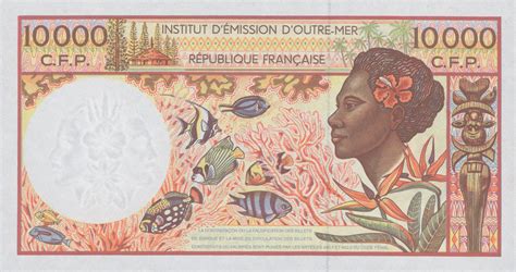 French Pacific Territories New Signature Franc Note B G