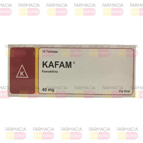 KAFAM 40 MG 10 TB Farmacia Emy