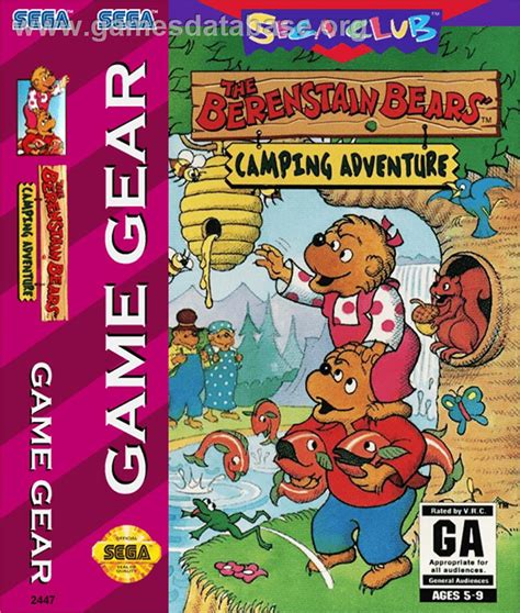 Berenstain Bears' Camping Adventure - Sega Game Gear - Games Database