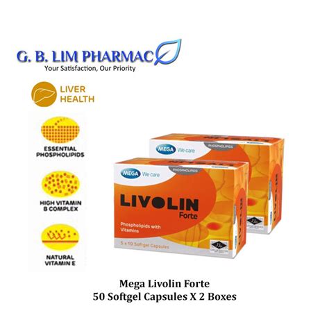 Mega Livolin Forte Capsules X Boxes Exp Sep Lazada