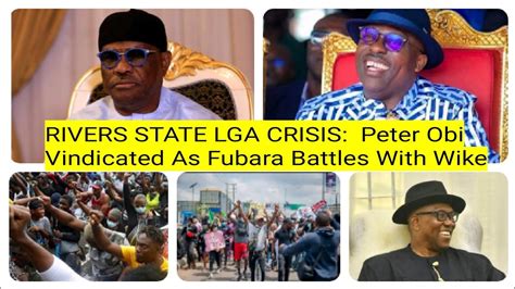 Rivers State Lga Crisis Watch As Fubara And Angry Youths Of Rivers