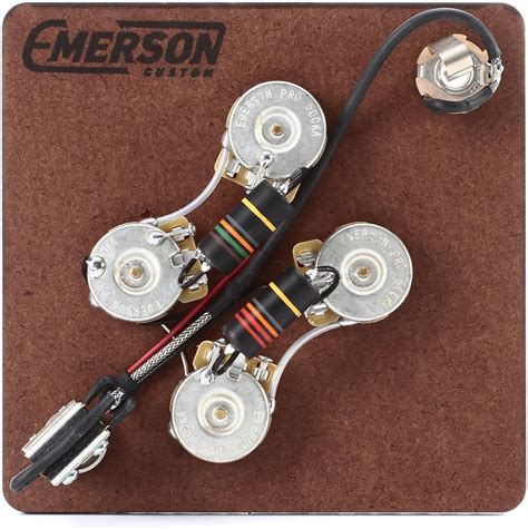 Emerson Custom Prewired Kit For Gibson Sg Guitars Pack Reverb