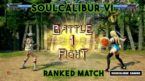 SoulCalibur VI Sophitia Vs Talim CIU Magic Ranked Match YouTube