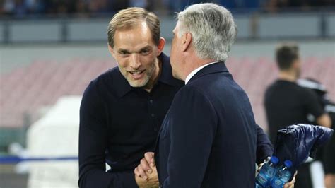 Real Madrid la réponse de Carlo Ancelotti à Thomas Tuchel