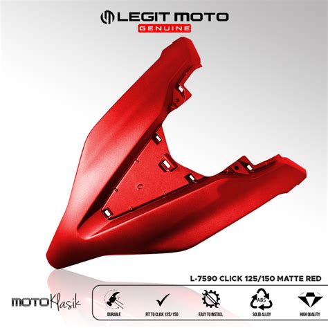 Legitmoto Genuine Click V Front Panel Cover Anchor V Shape For Honda