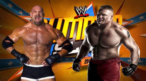 Full Match Goldberg Vs Brock Lesnar Bill Goldberg Brock Lesnar