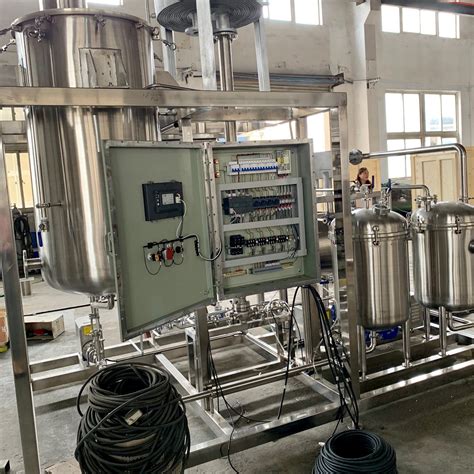 Sus304 Falling Film Evaporator For Ethanol Recovery China Falling