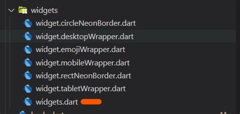 Android Studio How To Call Multiple Widgets In Dart Files On Another