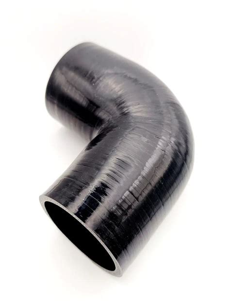 Silicone Hose Joiner 90 Degree 51mm 20” Id Black Stone Motorsport