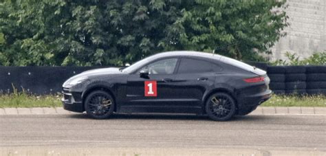 All-electric Porsche Cayenne Coupe prototype spotted on test track ...