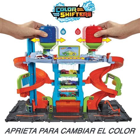 Hot Wheels City Mega Torre Lavado Coches Juguetesland